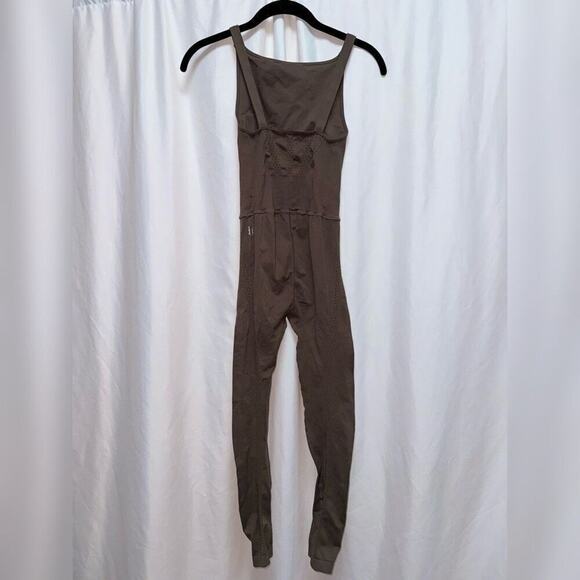 Free People Good Karma High-Neck Brown Jumpsuit | Sz XS/S - Picture 4 of 6